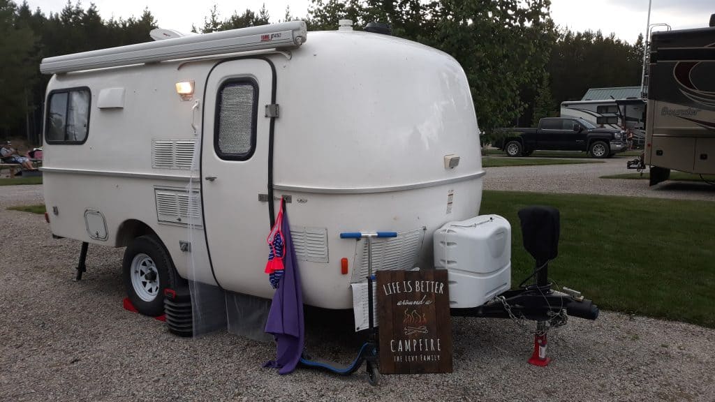 camping in Yellowstone