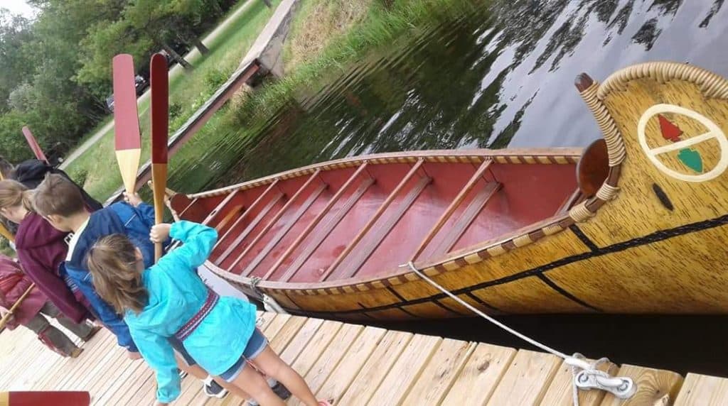 Canoeing in Voyageurs National Park