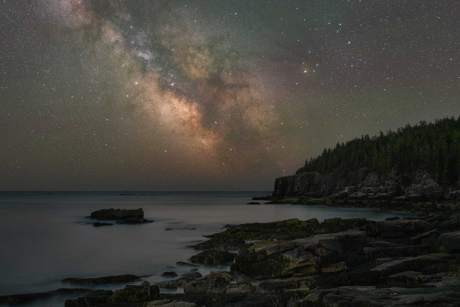 Immerse Yourself in the Wonders of the Night Sky: Stargazing in Acadia National Park